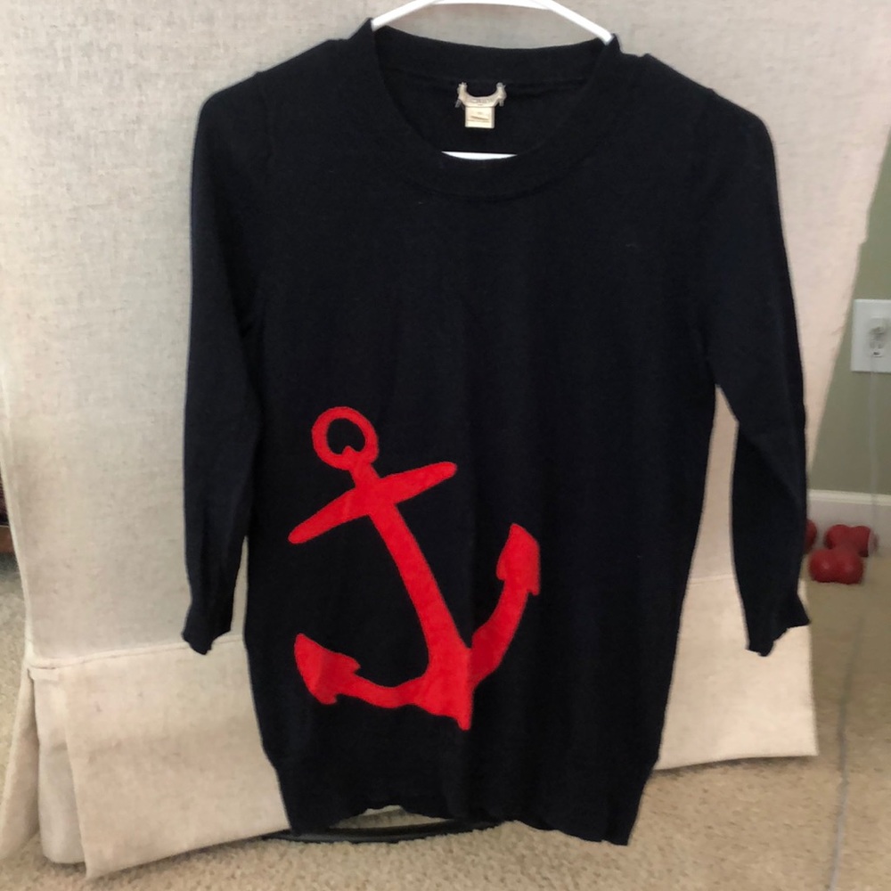 J Crew Anchor Sweater